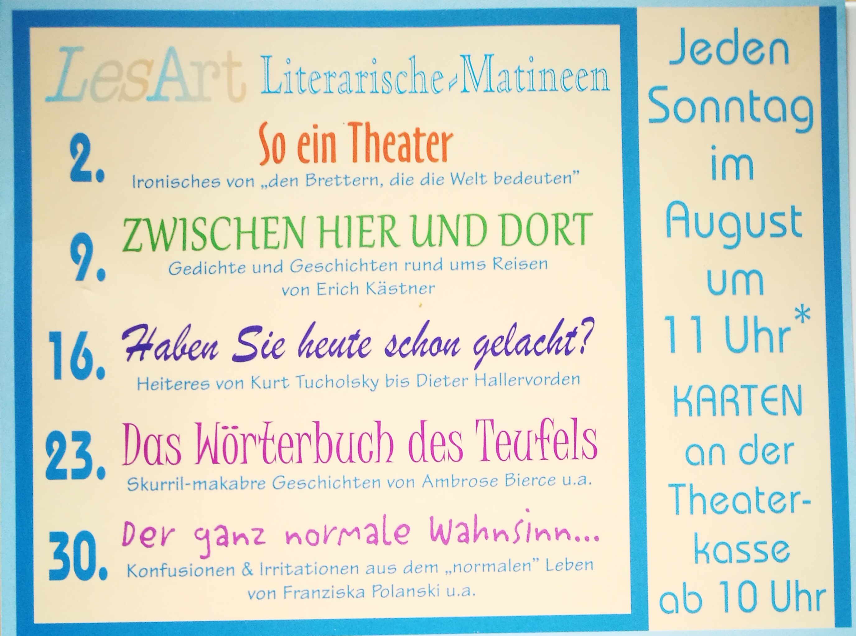 60 Jahre Linzertheaterclub Zwischen Hier Und Dort Lesart Linz Termine