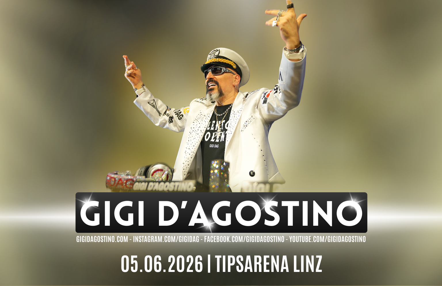 Gigi D'Agostino – Tour 2026