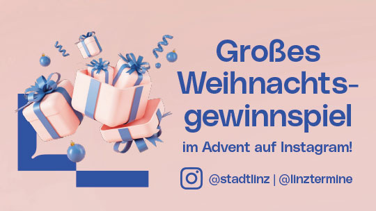 Stimmungsvolles Weihnachten: Das große Gewinnspiel von Stadt Linz und Linz-Termine 