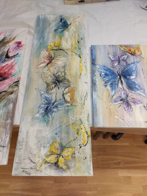 Acrylmalen – verschiedene Techniken 