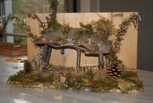 Modell- und Krippenbauen aus Naturmaterialien