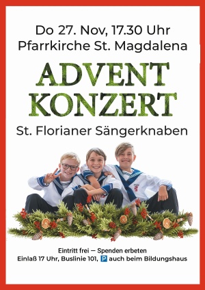Konzert der Florianer Sängerknaben 