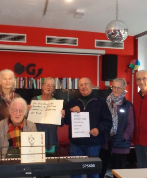 Picasso geht spazieren