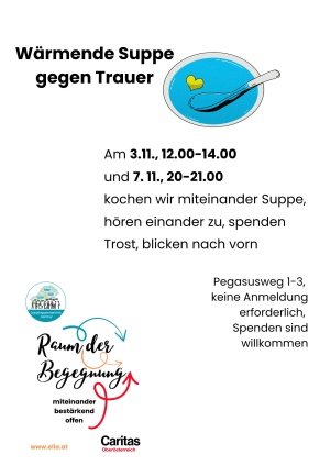 Wärmende Suppe gegen Trauer