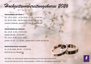 Hochzeitsvorbereitungskurs