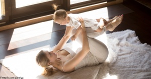 Beckenbodentraining für Mama mit Baby