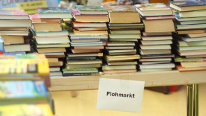 Flohmarkt der Stadtbibliothek Linz