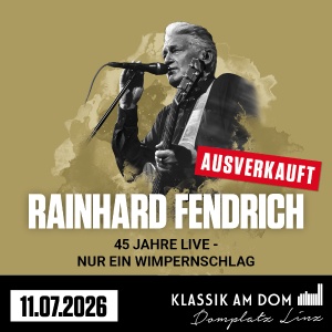Klassik am Dom: Rainhard Fendrich