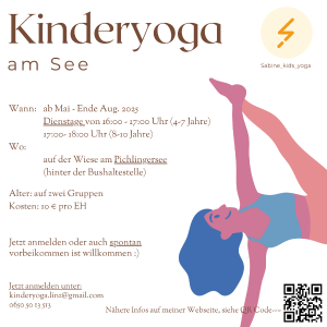 Kinderyoga am Pichlinger See