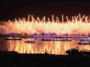 Linzer Klangwolke am Galaschiff