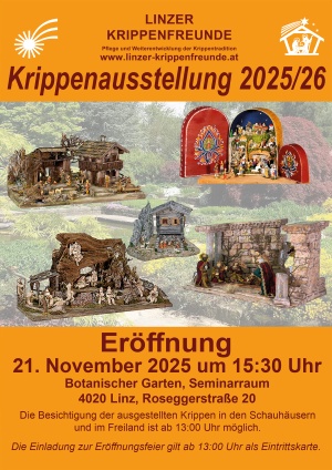 Eröffnung der Krippenausstellung 2025