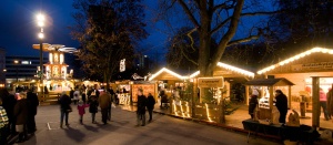 Weihnachtsmarkt im Linzer Volksgarten