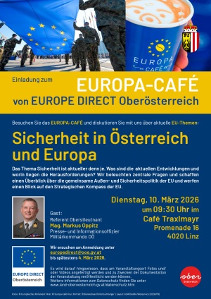 EuropaCafé am 10. März 2026
