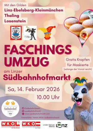 Faschingsumzug am Südbahnhofmarkt