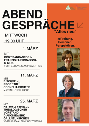 Abendgespräche: "Alles neu"