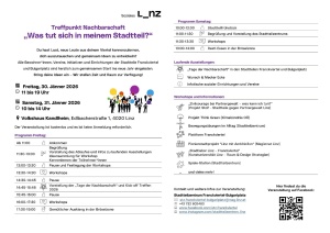 Treffpunkt Nachbarschaft: Was tut sich in deinem Stadtteil?