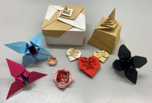 (Florales) Origami mit Herz