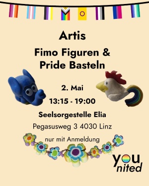 Fimo Figuren und Pride Basteln