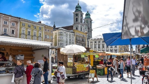 Stadtmarkt Hauptplatz | LINZER GENUSS MÄRKTE