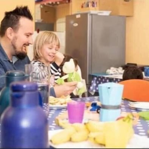 Papa Gruppe (Frühstück)