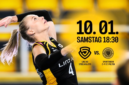 LINZ AG Steelvolleys vs. SPORTUNION z+p ST. Pölten