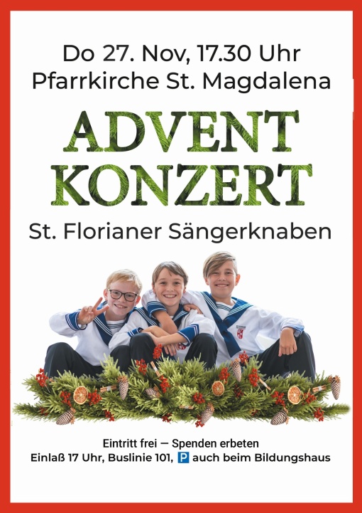 Konzert der Florianer Sängerknaben 