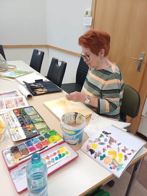 Malen mit Christiana  