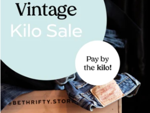 Be Thrifty Vintage Kilo Sale im Dezember