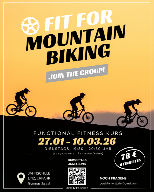 FIT FOR MOUNTAIN BIKING