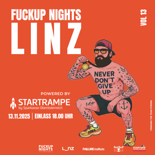 Fuckup Nights Linz Vol 13