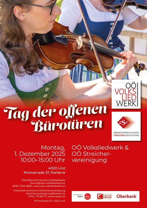Tag der offenen Bürotür des OÖ. Volksliedwerks