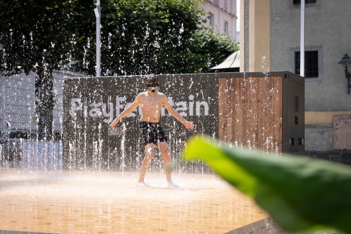 Linzer Wasserspielplatz 2025