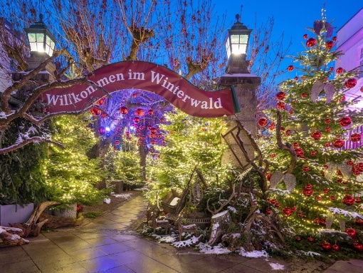 Winterzauber im Stiegl-Klosterhof
