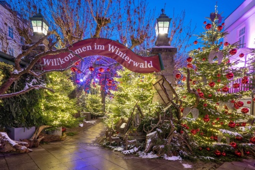 Winterzauber im Stiegl-Klosterhof 