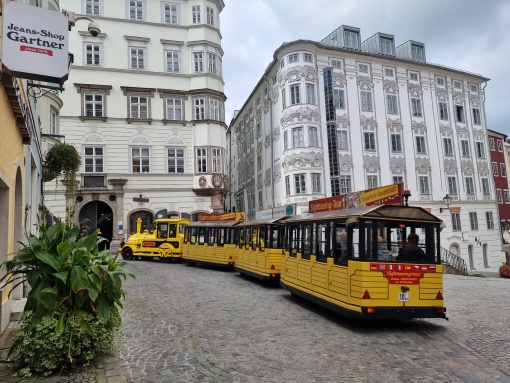 Stadtrundfahrten mit dem Linz City Express