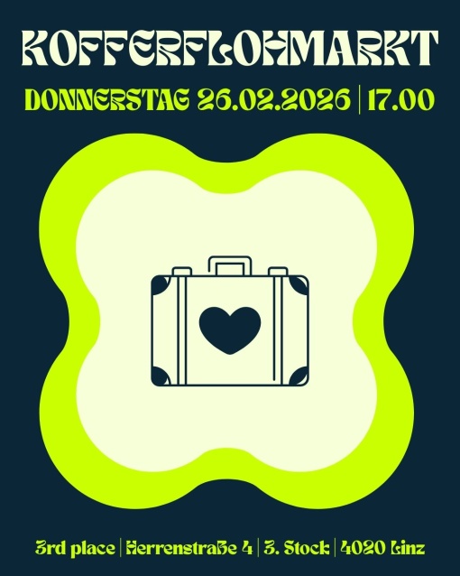 Kofferflohmarkt im 3rd place