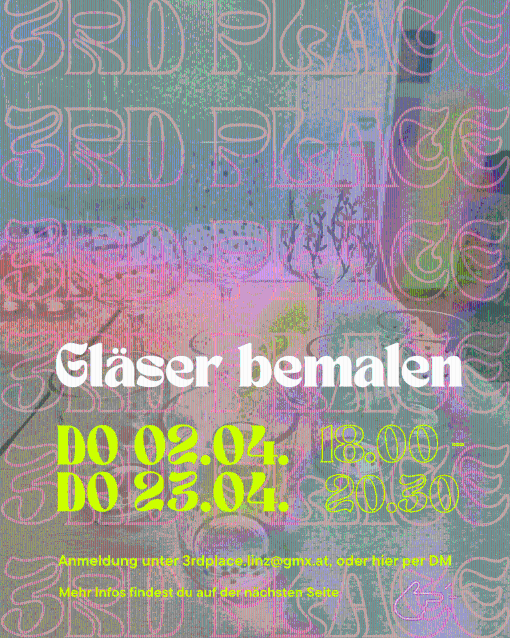 Gläser bemalen im 3rd place