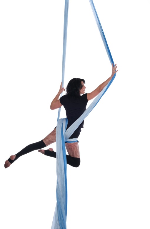 Aerial Silk Beginner-Kurs für Erwachsene (Luftakrobatik, Vertikaltuchakrobatik)
