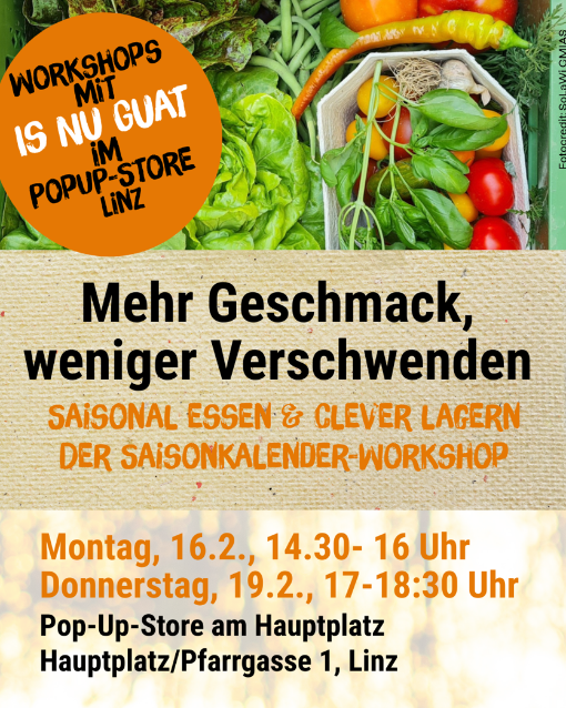 Mehr Geschmack, weniger Verschwenden: Saisonal essen & clever lagern 