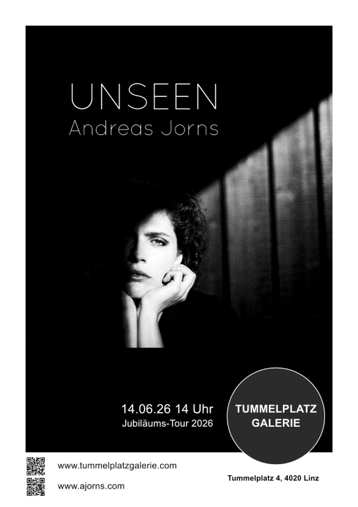 [UN]SEEN – Andreas Jorns macht Stopp in der Tummelplatz Galerie 14.06.26 - Jubiläums-Tour 2026 zum 10. Bildband
