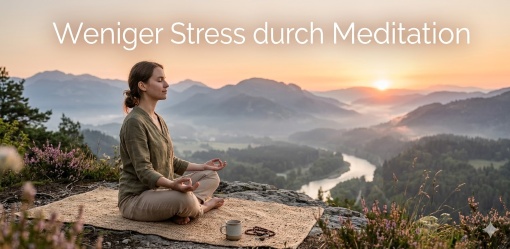 Weniger Stress durch Meditation